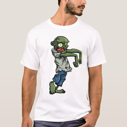 Grappig zombie shirt (Voorkant)