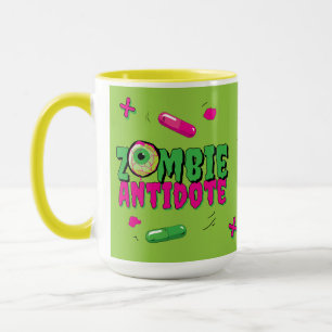 Grappig zombie tegengif. Ssst. Zombie voor... Mok