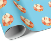 Grappig Zomer Vakantie Chill Goose Zwembad Cadeaupapier (Rol Hoek)