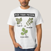 Grappig zomer wandelen T-shirt (Voorkant)