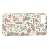 Grappig zomerpatroon met schepen Case-Mate iPhone case (Achterkant (Horizontaal))