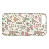 Grappig zomerpatroon met schepen Case-Mate iPhone case (Achterkant (Horizontaal))