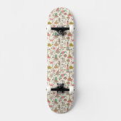Grappig zomerpatroon met schepen persoonlijk skateboard (Voorkant)