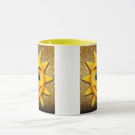 Grappig zonlicht mok (Midden)