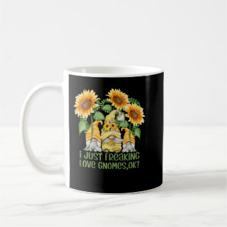 Grappig Zonnebloem Gnome Summer - ik ben gewoon Fr Koffiemok