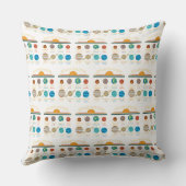 Grappig Zonnestelsel Planeet Humor Patroon Kussen (Achterkant)