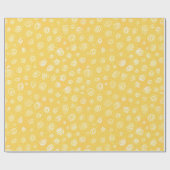 Grappig zonnig naadloos patternabstract, kunst, ba cadeaupapier (Vlak)