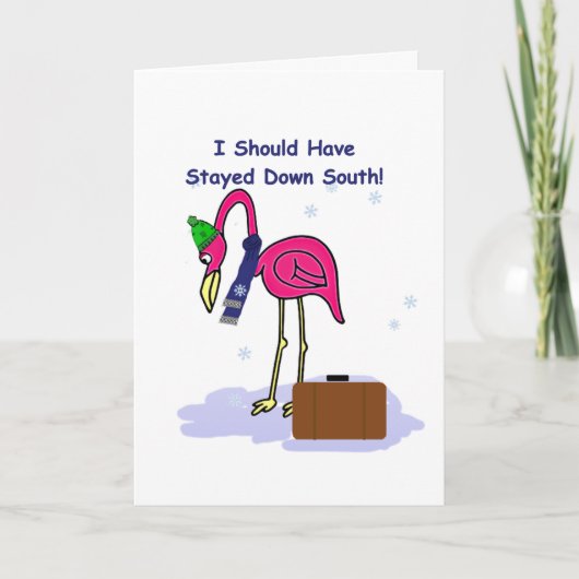 Grappig zou zijn gebleven South Christmas Kaart (Voorkant)