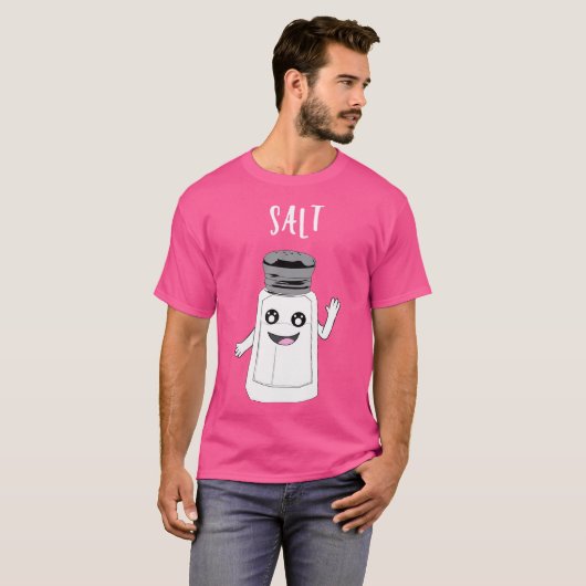 Grappig zout en peper duo Valentijnse Halloween Ea T-shirt (Voorkant volledig)