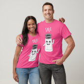 Grappig zout en peper duo Valentijnse Halloween Ea T-shirt (Unisex)