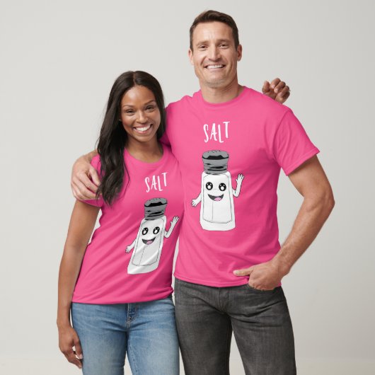Grappig zout en peper duo Valentijnse Halloween Ea T-shirt (Unisex)