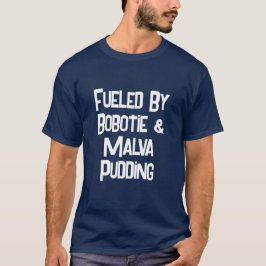 Grappig Zuid-Afrikaans gevoed door Bobotie Mannen’ T-shirt