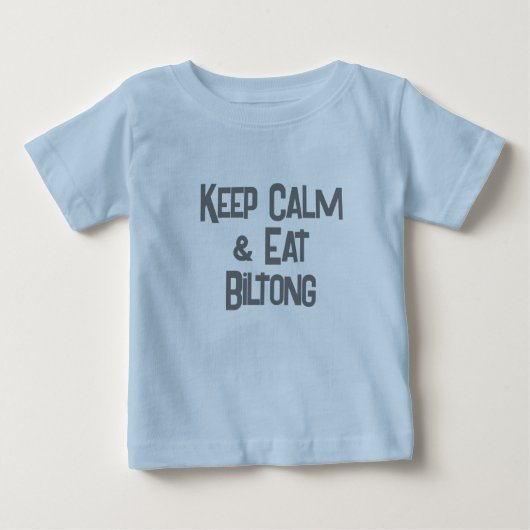 Grappig Zuid-Afrikaans KeepCalm & Eat Biltong (Voorkant)