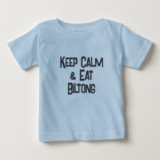 Grappig Zuid-Afrikaans KeepCalm & Eat Biltong (Voorkant)