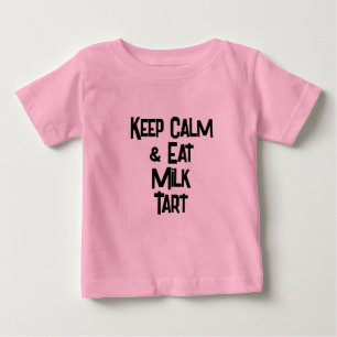 Grappig Zuid-Afrikaans KeepCalm & Eet Melktaart