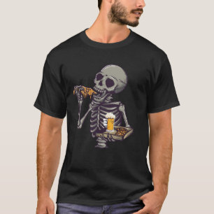 Grappig Zwangerschap Koppel Vader Skelet Halloween T-shirt