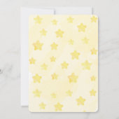 Grappig Zwart Kat 1e Verjaardag Uitnodiging (Achterkant)