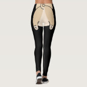 grappig, zwart leggings (Achterkant)