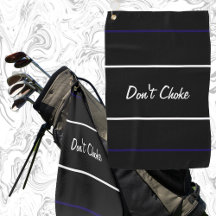 Grappig zwart niet choke cadeau voor golfer