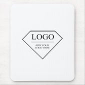 Grappig Zwart Wit Verjaardag Gepersonaliseerde Gif Muismat (Voorkant)