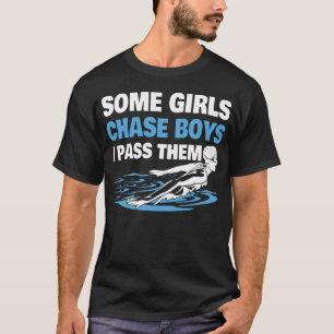 Grappig zwemcadeau voor meisjes vrouwen zwem sport t-shirt