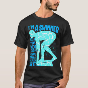 Grappig Zwemcadeau Zwemmer Zwemmen Squad Vrouwen T-shirt