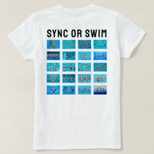 Grappig Zwemmen T-shirt