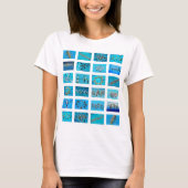 Grappig Zwemmen T-shirt (Voorkant)