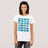 Grappig Zwemmen T-shirt (Voorkant volledig)