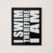 Grappig zwemmers citeert jokes I Swim en daarom be Legpuzzel (Verticaal)