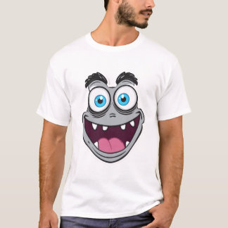 GrappigBlauwMonsterCartoons T-shirt