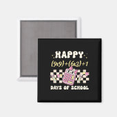 Grappige 100e dag Wiskunde Formula 100 Days of Sch Magneet (Voorkant / Achterkant)