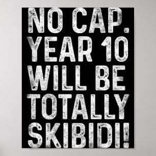 Grappige 10 Jaar Oude Verjaardag Jongen 10e Verjaa Poster