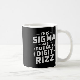 Grappige 10 Jaar Verjaardag Rizz Sigma Brain Rot B Koffiemok