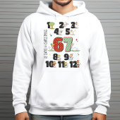 Grappige 12 Dagen Kerstmis 67 6 7 Zes Zeven Meme Hoodie