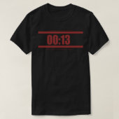Grappige 13 seconden chefs t-shirt (Design voorkant)