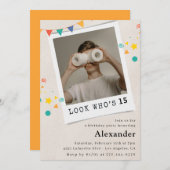 Grappige 15e verjaardagsuitnodigingen Mannen Leuke Kaart (Voorkant / Achterkant)