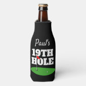 Grappige 19e hole golf bier fles drankhouder flesjeskoeler (Fles Voorkant)