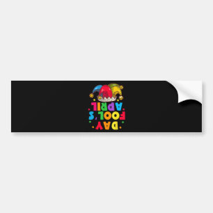 Grappige 1 april-grapjes kit 1 april grappen bumpersticker