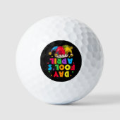 Grappige 1 april-grapjes kit 1 april grappen golfballen (Voorkant)