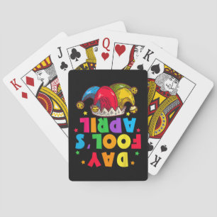 Grappige 1 april-grapjes kit 1 april grappen pokerkaarten