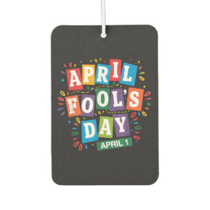 Grappige 1 april-grapjes kit luchtverfrisser