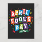 Grappige 1 april-grapjes kit uitnodiging briefkaart (Voorkant)