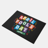 Grappige 1 april grappen kit deurmat (Schuin)