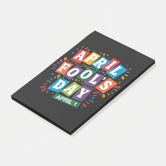 Grappige 1 april grappen kit post-it® notes (Schuin)
