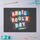 Grappige 1 april grappen kit tissuepapier (Craft)