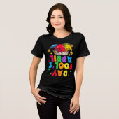 Grappige 1 april-grapprankset 1 april-grapjes Tri-Blend shirt (Voorkant volledig)