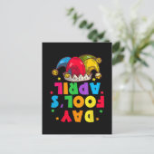 Grappige 1 april-grapprankskit 1 april-grapjes briefkaart (Staand voorkant)