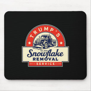 Grappige 2024 Trump's Sneeuwvlok Verwijderingsdien Muismat