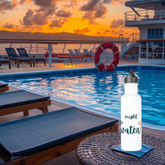 Grappige 2026 Gepersonaliseerde Cruise SS Waterfle Waterfles